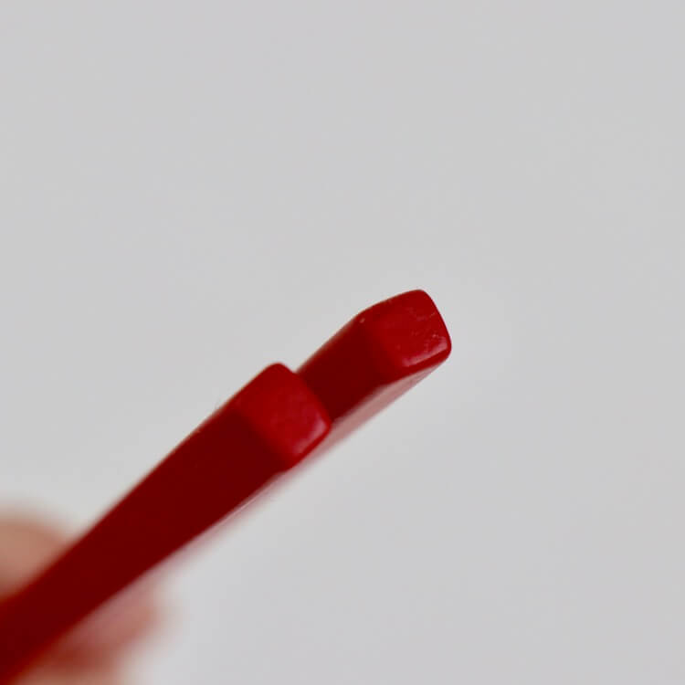 甲斐のぶお工房|箸|レッド