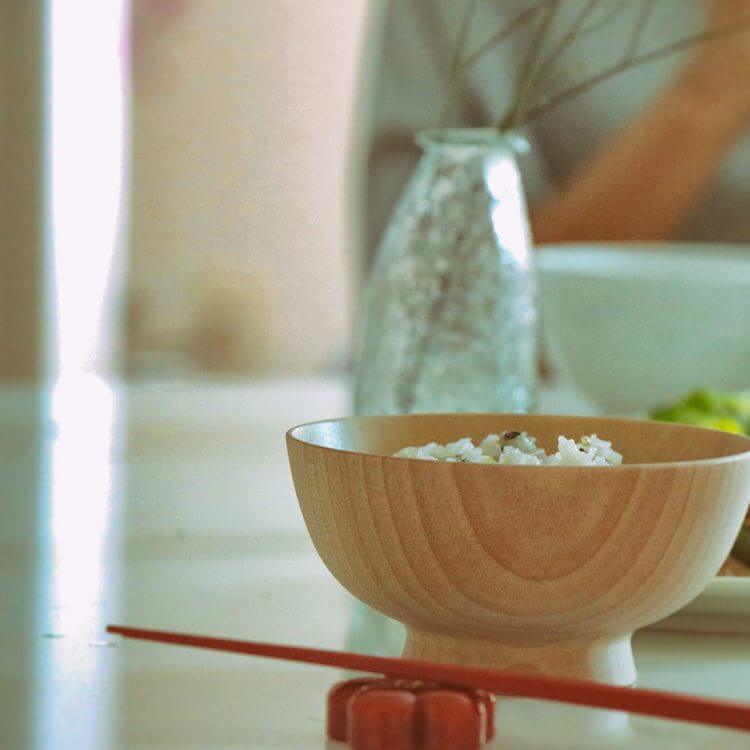 畑漆器店 卯之松|飯椀|木肌