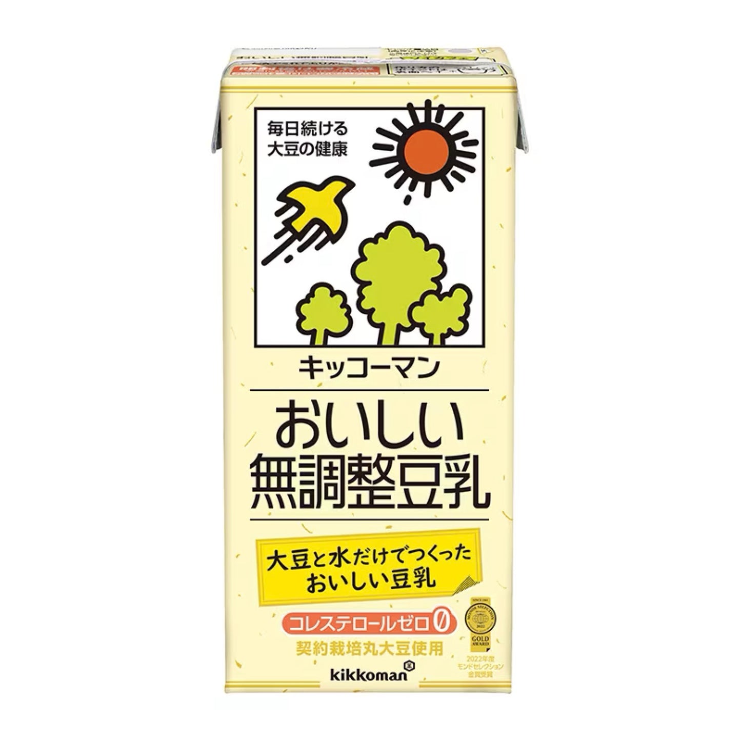 キッコーマン おいしい無調製豆乳 200ml / 1000ml