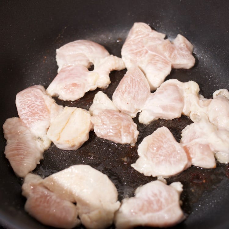 のり塩で仕上げた、バター醤油チキン(1人分)