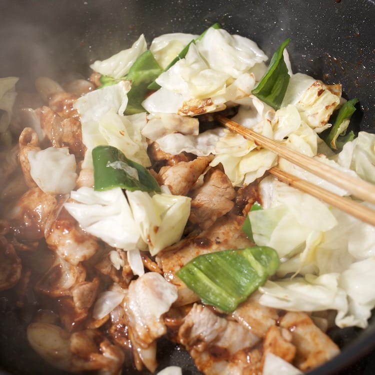 合わせダレで作る、ホイコーロー(2人分)