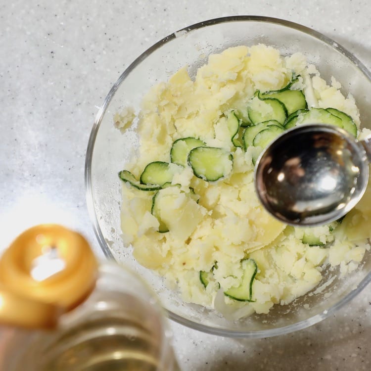 素材のうま味を生かした、ポテトサラダ(1人分)