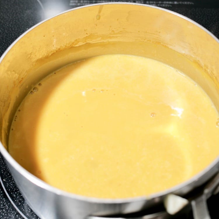 濃厚、生クリームのかぼちゃスープ(5人分)