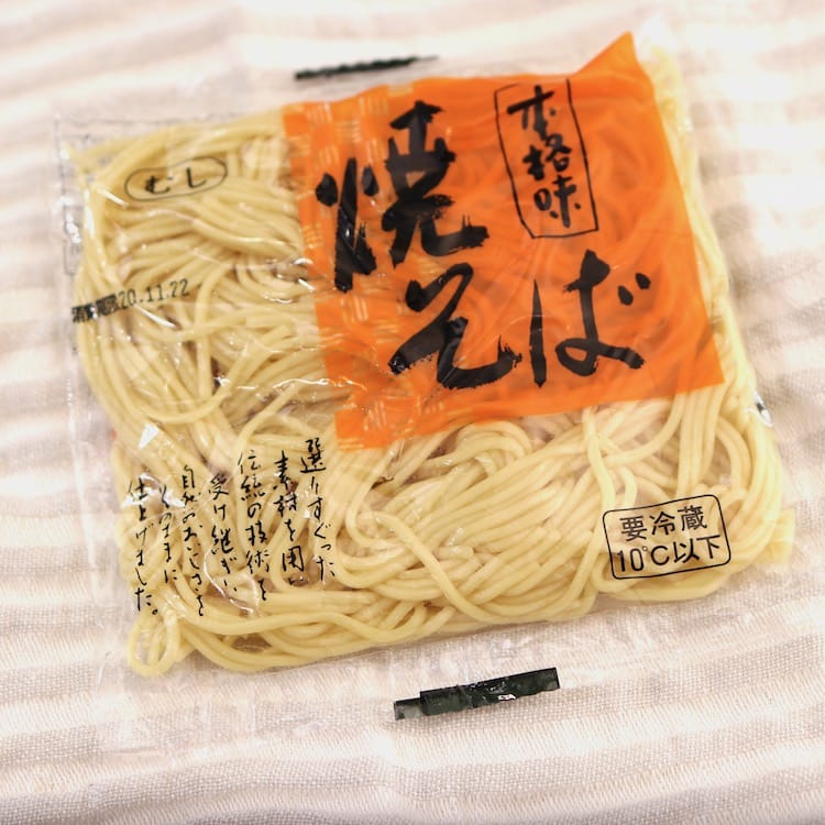 焼きそば麺(むし)1袋