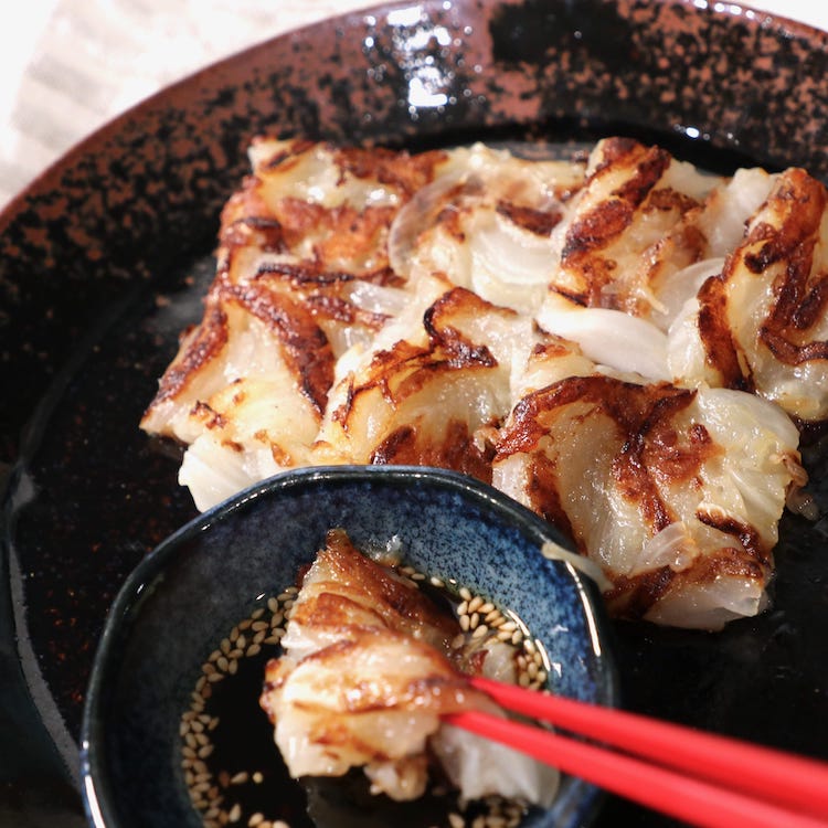 玉ねぎの甘み&モチモチ柔らかな、玉ねぎもち(2人分)