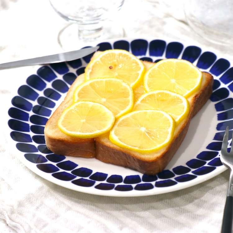 すっぱ美味しい。ハニーレモントースト(2人分)