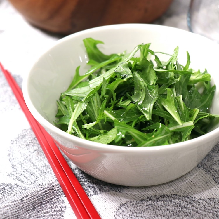 水菜の無限サラダ(5人分)