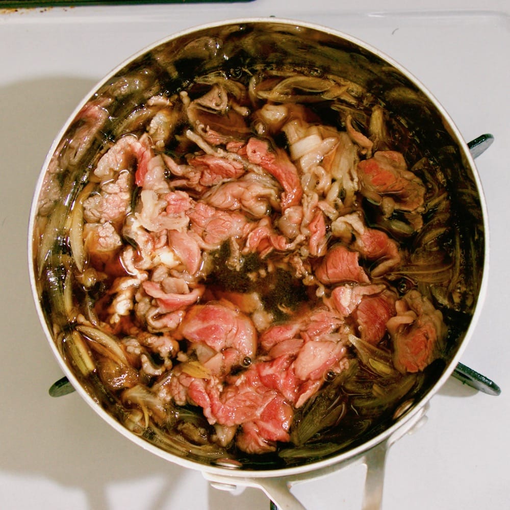 国産牛の、贅沢な牛丼(2人分)