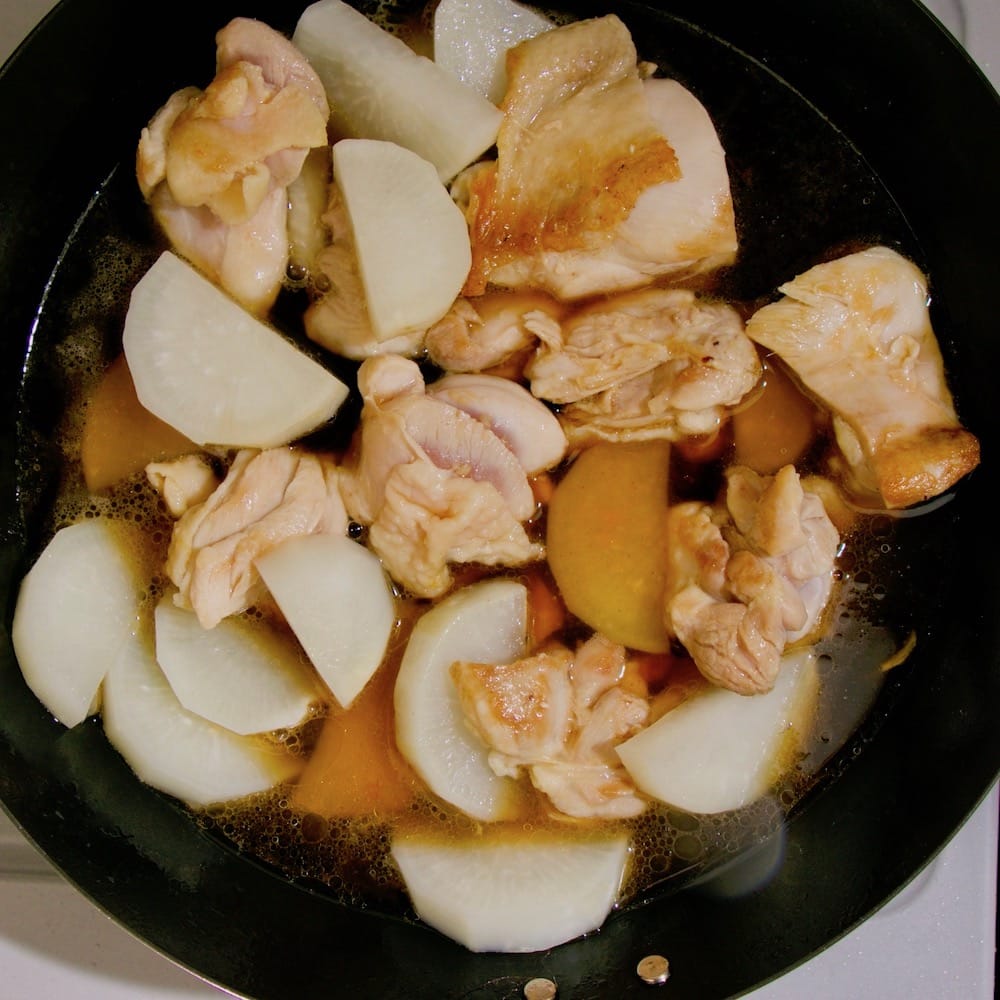 あまから!鶏と大根の照り煮(5人分)