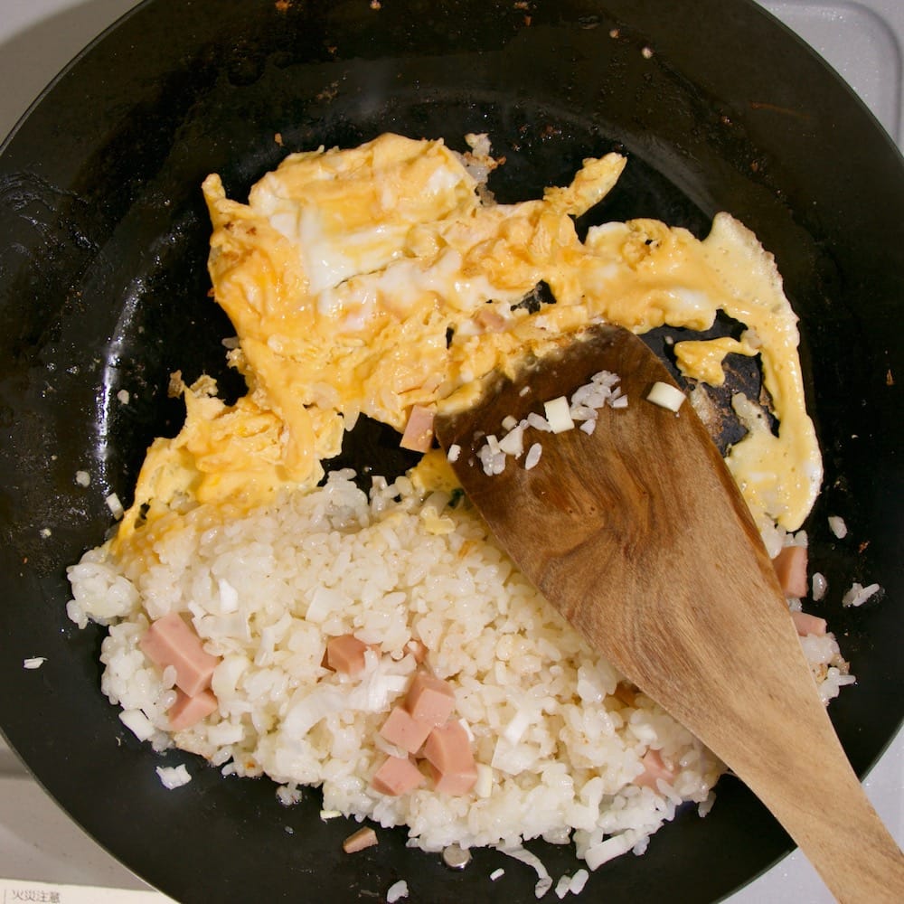 松田マヨネーズのぱらっぱらチャーハン(1人分)