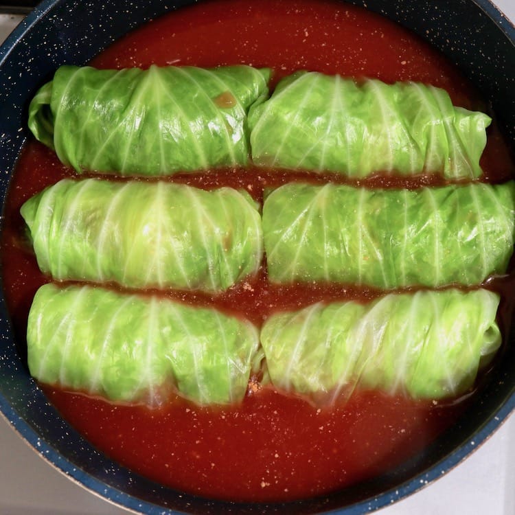 けっこう簡単、ロールキャベツ(1人分)