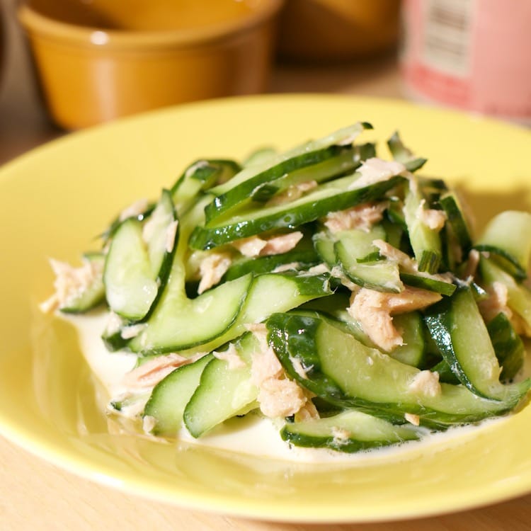 きゅうりとツナマヨのやみつきサラダ(1人分)