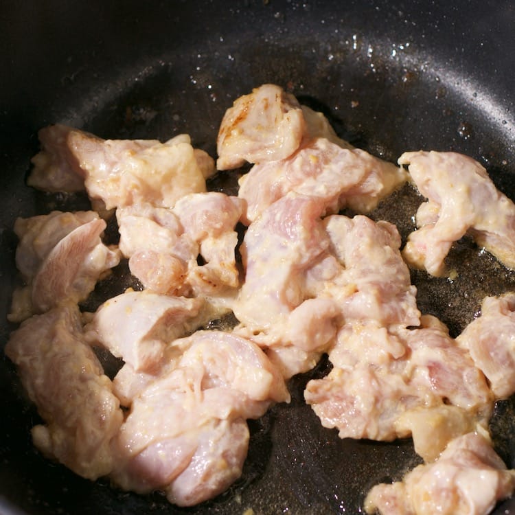 味噌マヨで漬け込んだ、焼きチキン(1人分)