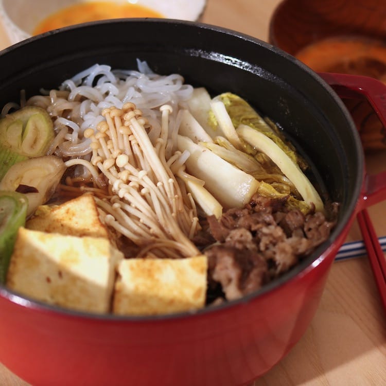 関東風・すき焼き(5人分)