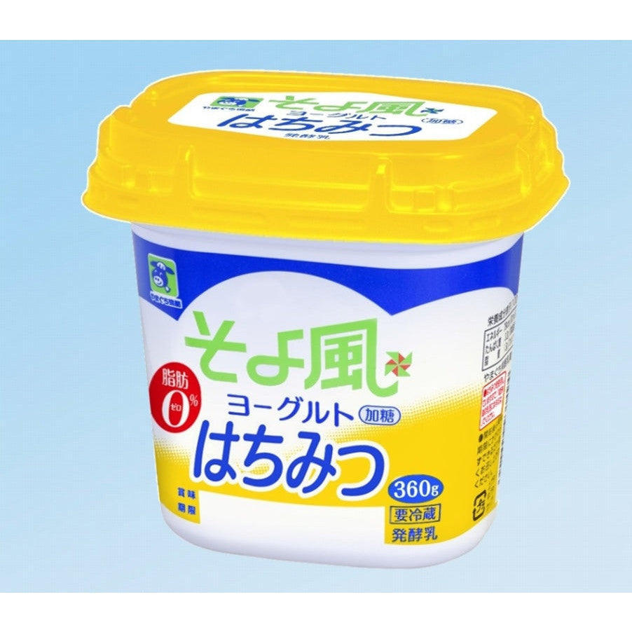 そよ風ヨーグルト はちみつ 360g(加糖タイプ)