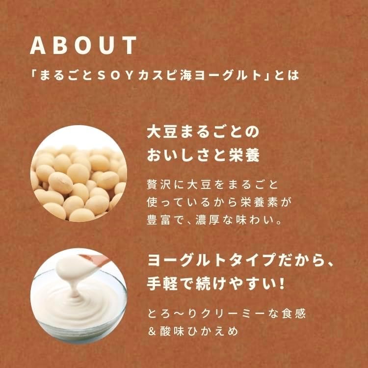 まるごとSOYカスピ海ヨーグルト 400g