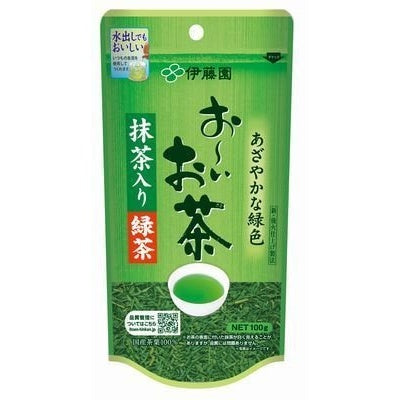 伊藤園 お～いお茶 抹茶入り緑茶 100g