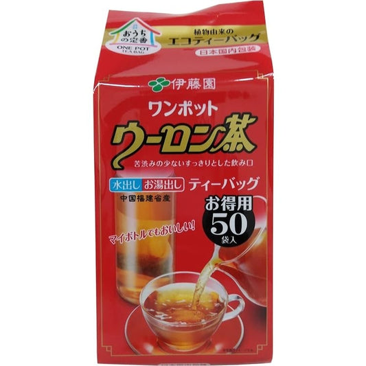 伊藤園 ワンポットエコティーバッグ ウーロン茶 50袋