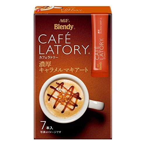 ブレンディカフェラトリー スティック 濃厚 キャラメルマキアート 7本入