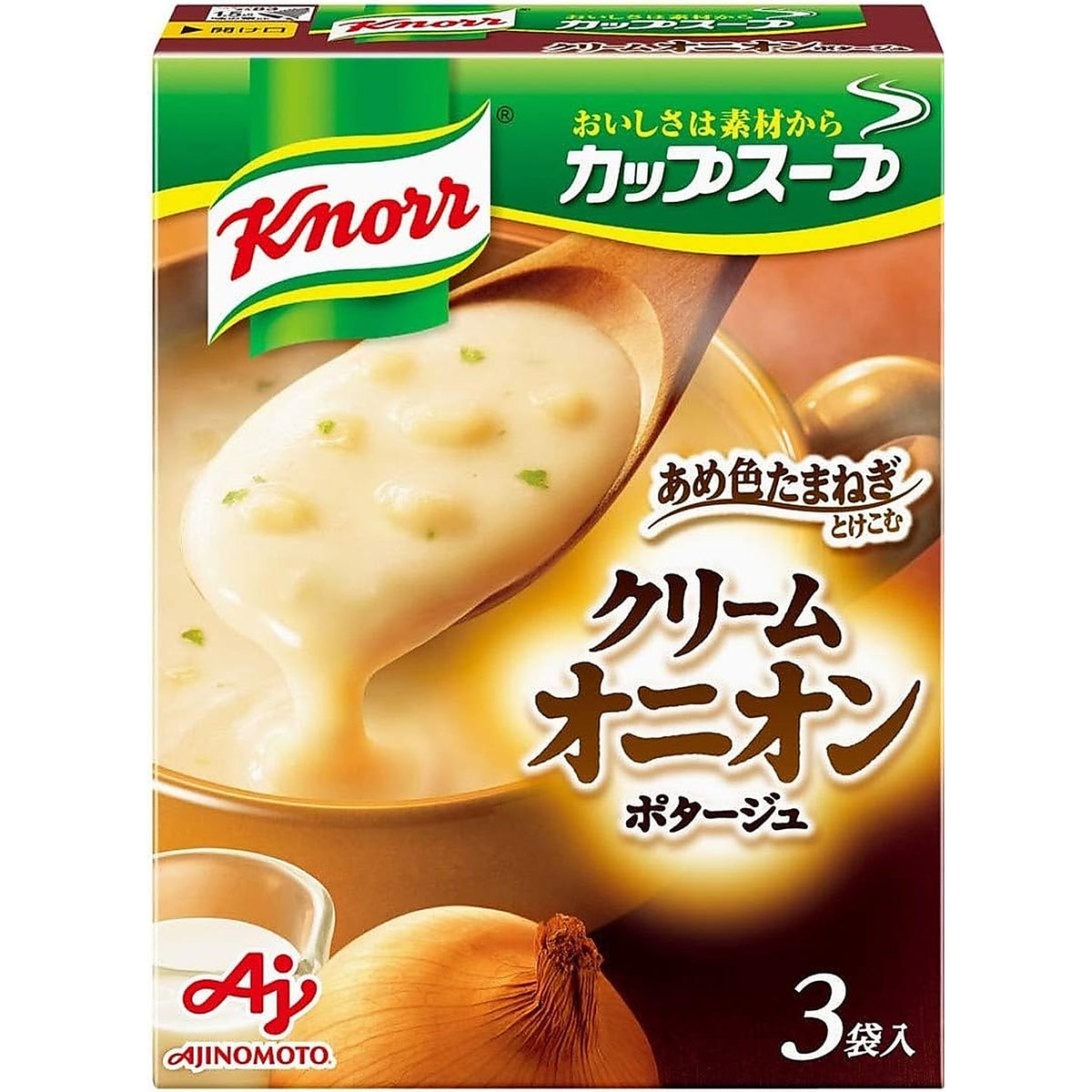 クノール カップスープ クリームオニオンポタージュ 3袋