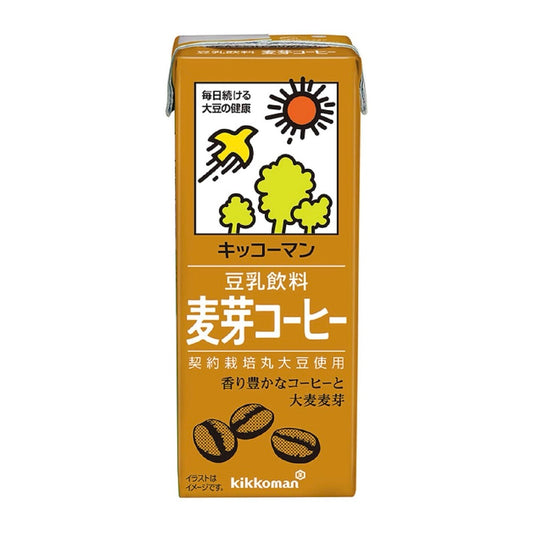 キッコーマン 豆乳飲料 麦芽コーヒー 200ml