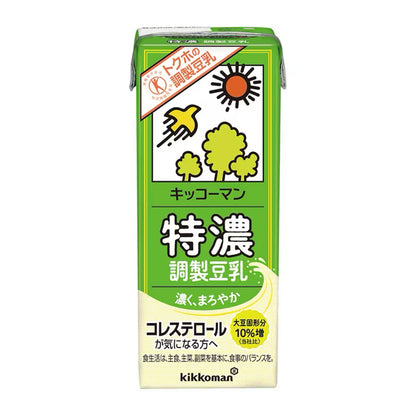 キッコーマン 特濃調製豆乳 200ml / 1000ml