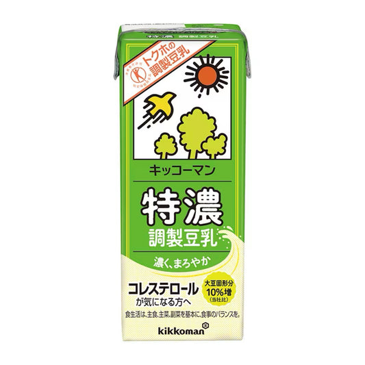 キッコーマン 特濃調製豆乳 200ml / 1000ml