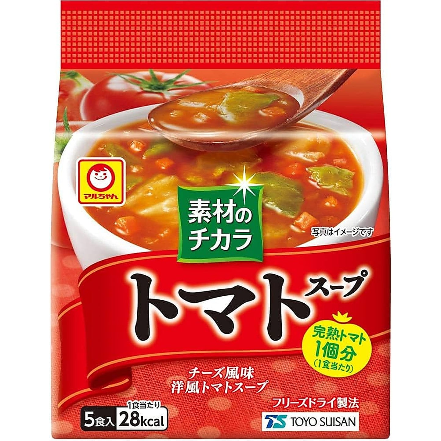 素材のチカラ トマトスープ 5食