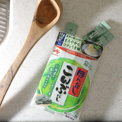 Ajinomoto こんぶだし 8gスティックx7本