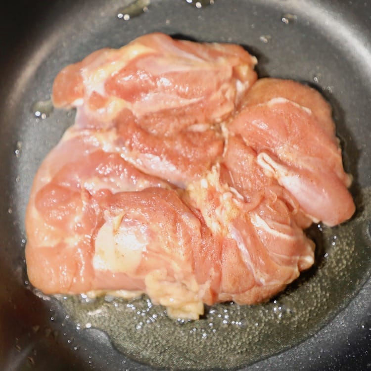 鶏の照り焼き（4人分）