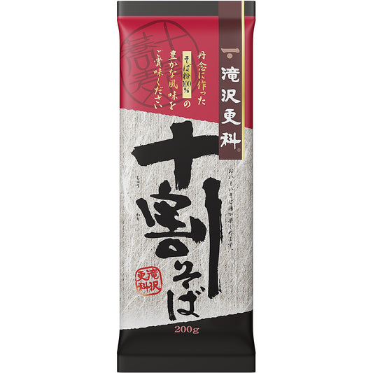 滝沢更科 十割そば 200g