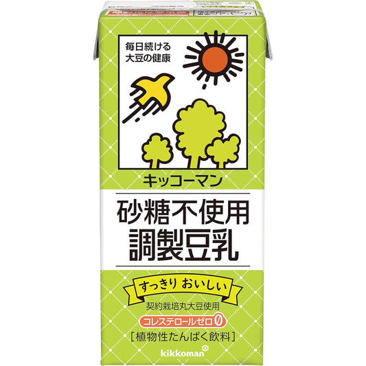 キッコーマン 砂糖不使用 調製豆乳 1000ml