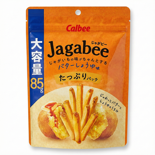 Jagabee バターしょうゆ味 たっぷりパック 85g