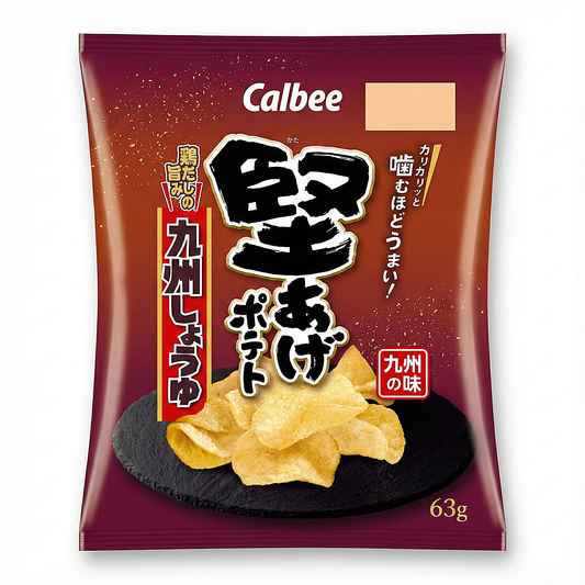 堅あげポテト 九州しょうゆ味