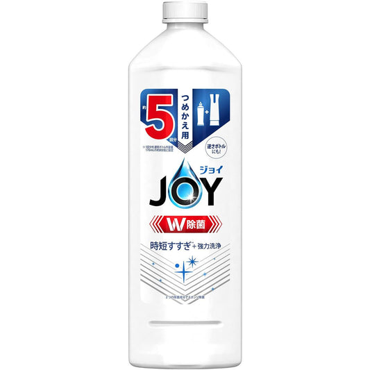 JOY W除菌 食器用洗剤 さわやか微香 詰め替え 本体 170ml / 詰替用325ml / 詰替用670ml