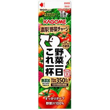 カゴメ 野菜一日 これ一杯 900ml