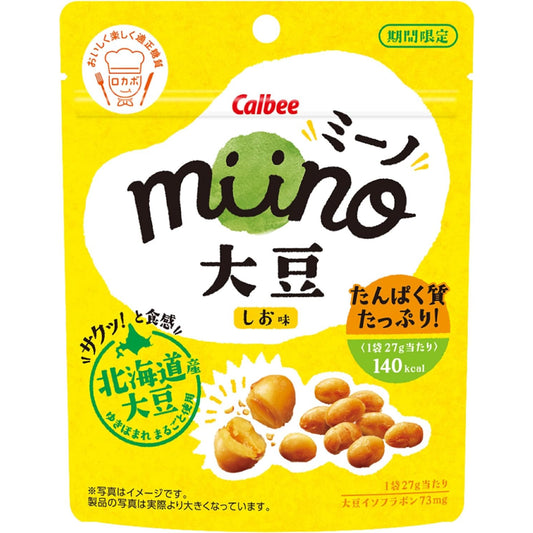 【小袋】miino 大豆しお味 27g