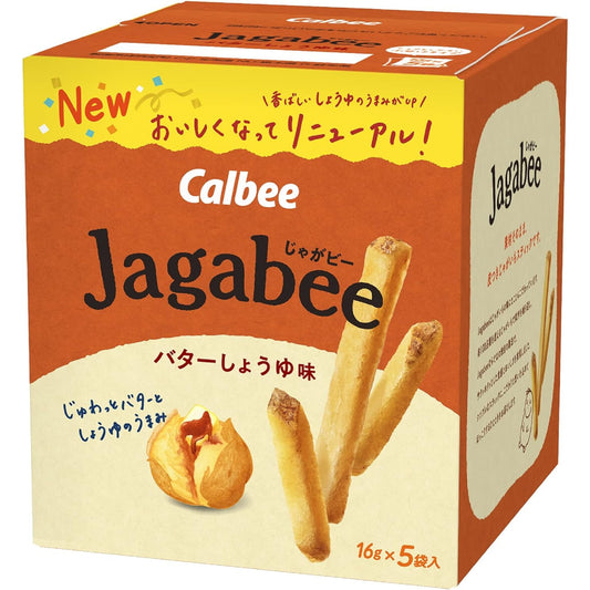 Jagabee バターしょうゆ味 80g