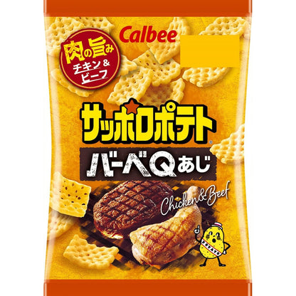 【小袋】サッポロポテト バーベQあじ 24g