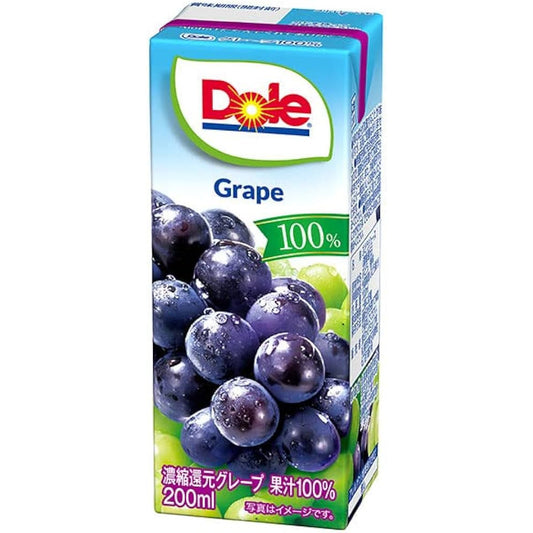 Dole(ドール) グレープ 100% 200ml