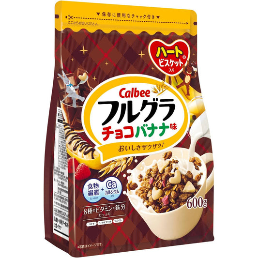 カルビー フルグラ チョコクランチ&バナナ 600g