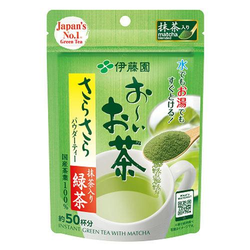伊藤園 お～いお茶 さらさら抹茶入り粉末緑茶 40g