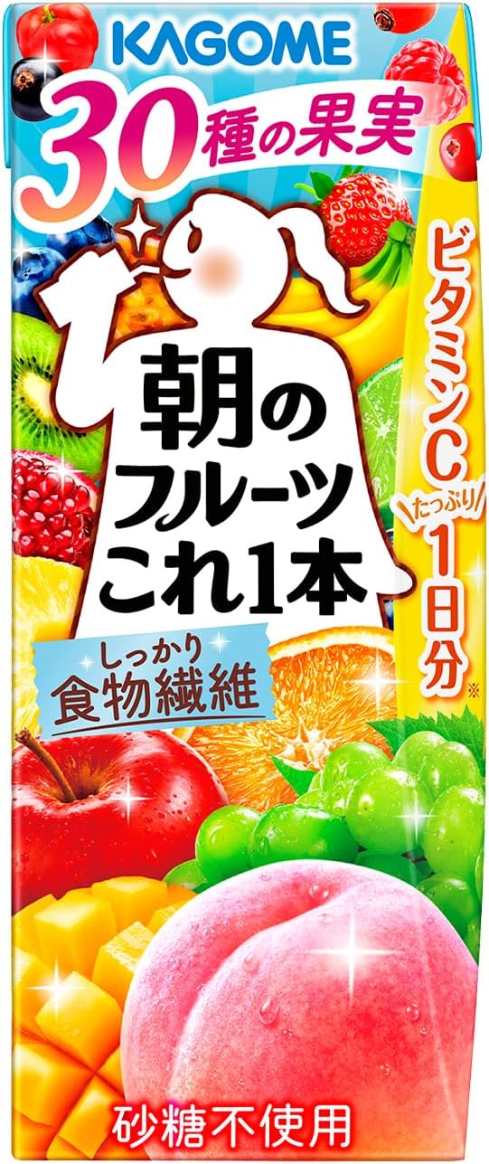 カゴメ 朝のフルーツ これ一本 200ml