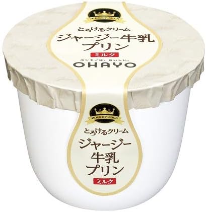 オハヨー ジャージー牛乳プリン 115g