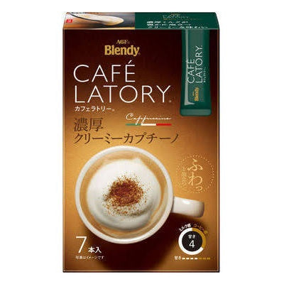 ブレンディカフェラトリー スティック 濃厚 クリーミーカプチーノ 7本入