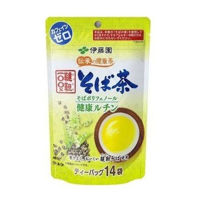 伊藤園 伝承の健康茶 韃靼100％そば茶 ティーバッグ 14袋