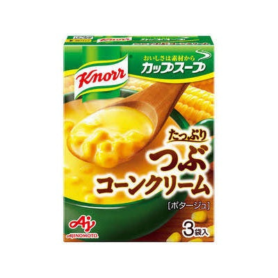 クノール カップスープ つぶたっぷりコーンクリーム 3袋 / 8袋 / 16袋