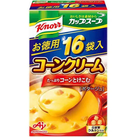 クノール カップスープ つぶたっぷりコーンクリーム 3袋 / 8袋 / 16袋