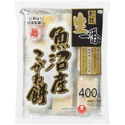 越後製菓 生一番 魚沼産こがね餅切りもち 400g