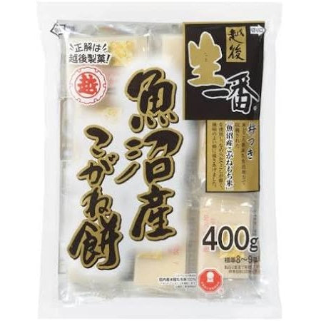越後製菓 生一番 魚沼産こがね餅切りもち 400g
